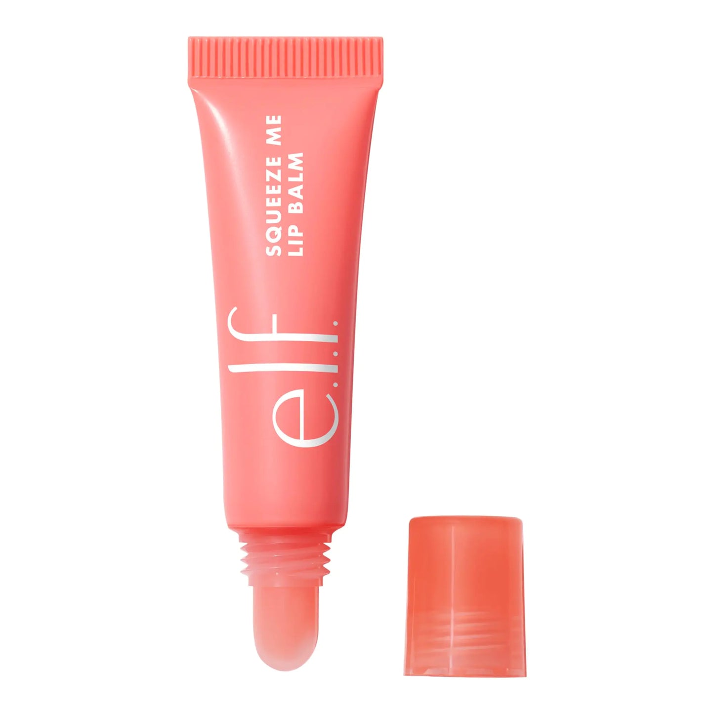 e.l.f. Squeeze Me Lip Balm Moisturizing Lip Balm For A Sheer Tint Of Color Infused With Hyaluronic Acid Vegan & Cruelty-free Strawberry